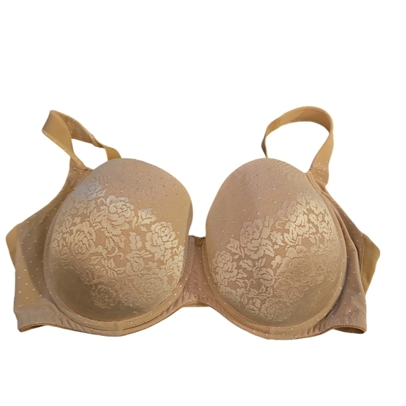 Soma Stunning support full coverage tan nude underwire bra sz 38 DDD WL412 - Picture 1 of 4